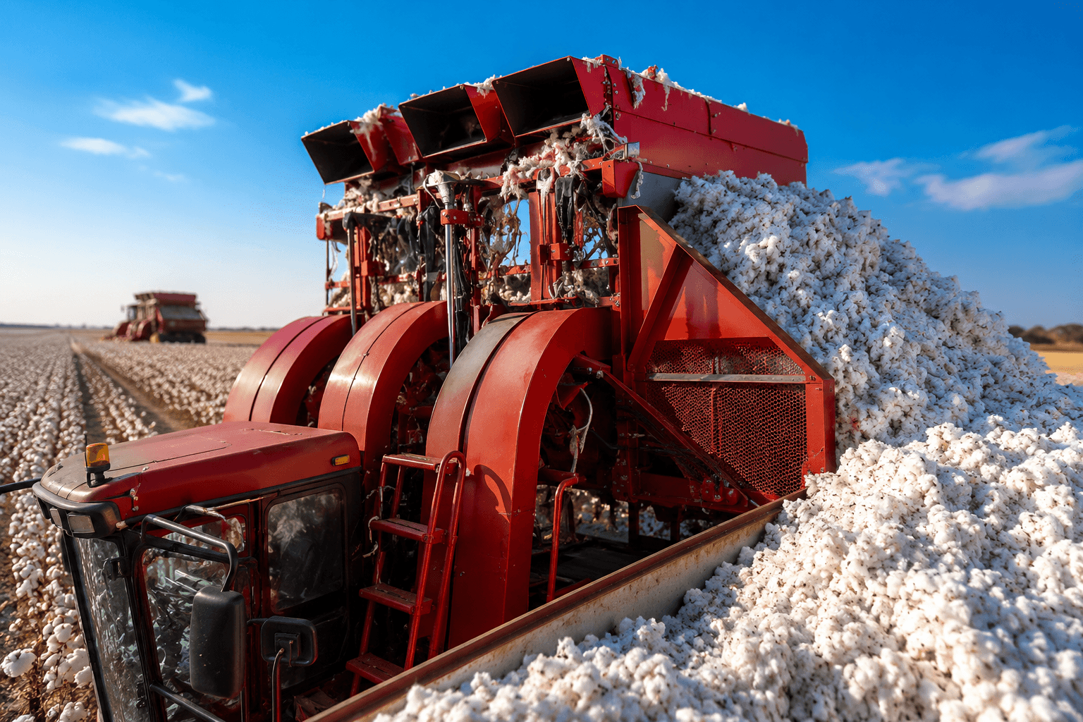 Unprocessed cotton